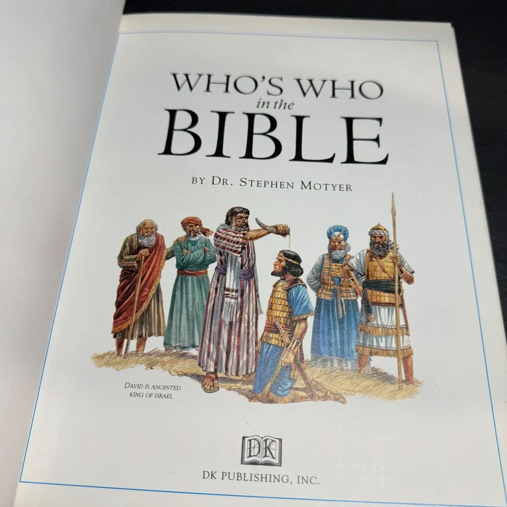 Who's Who in‎ the Bible DK Illustrated Guide Dr Stephen Motyer 1998 Hardcover